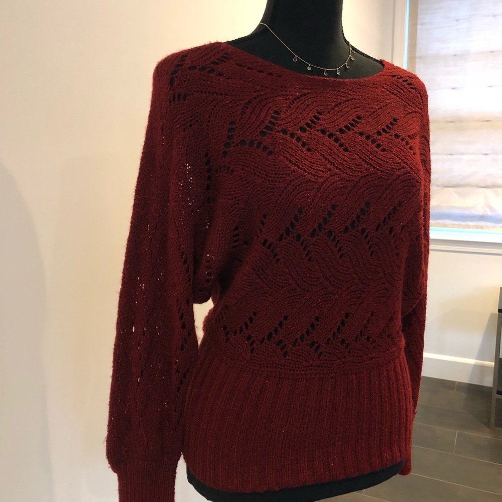 GeorgiouStudio Ruby red sweater